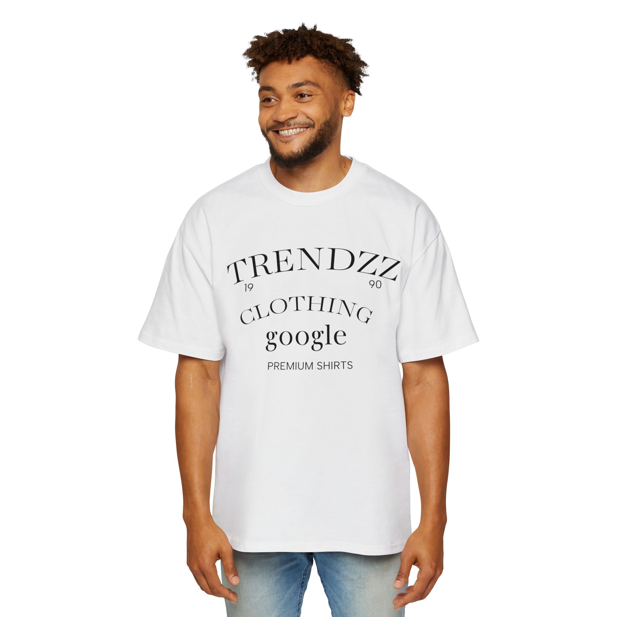 Graphic Tee — Trendzz Clothing "google" Front + Block Party 3 Back