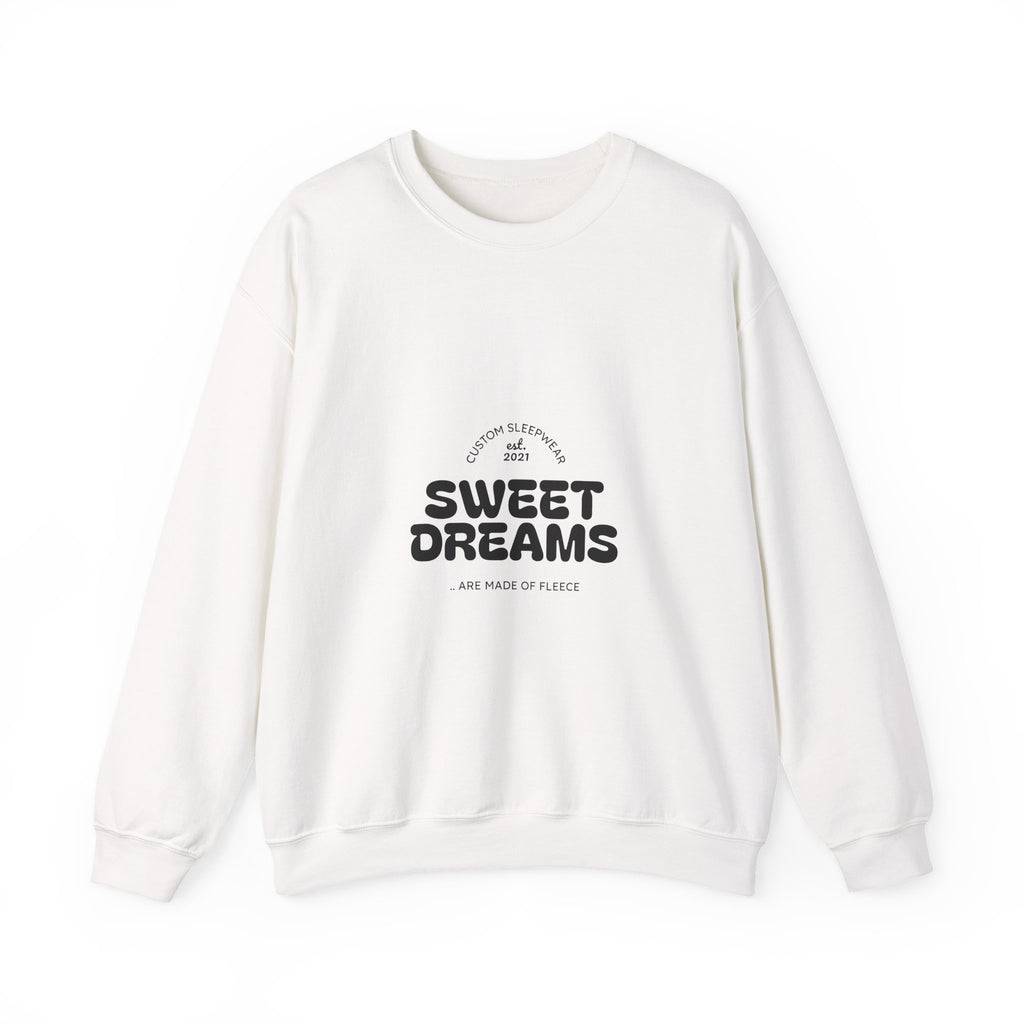 Crewneck Sweatshirt — 'Sweet Dreams' Front & 'Spray and Shine' Street Art Graphic