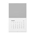 2026 Minimal Wall Calendar – Clean Monthly Planner for Home & Office